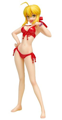 Fate/EXTRA - Saber EXTRA - Beach Queens - 1/10 - Red Edition, Swimsuit ver. (Wave)