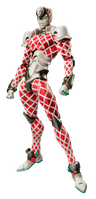 Jojo no Kimyou na Bouken - Ougon no Kaze - King Crimson - Super Action Statue #59 - 2022 Re-release (Medicos Entertainment)