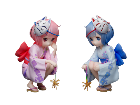 Re:Zero kara Hajimeru Isekai Seikatsu - Rem - Ram - F:Nex - 1/7 - Younatsu no Omohide (FuRyu) [Shop Exclusive]