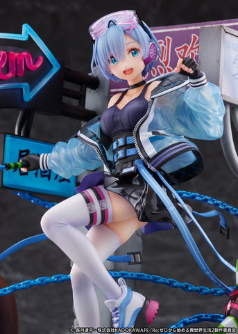 Re:Zero kara Hajimeru Isekai Seikatsu - Rem - Shibuya Scramble Figure - 1/7 - Neon City Ver. (Alpha Satellite) [Shop Exclusive]