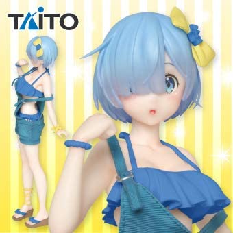 Re:Zero kara Hajimeru Isekai Seikatsu - Rem - Precious Figure - Original Salopette Mizugi Taito Online Crane Limited ver. (Taito)