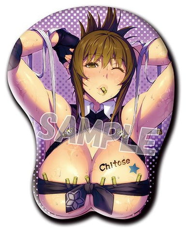 Super Robot Taisen V - Kisaragi Chitose - Life-Size Oppai-Mousepad　