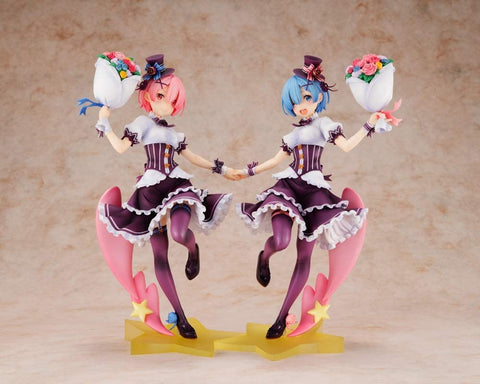 Re:Zero kara Hajimeru Isekai Seikatsu - Rem - Ram - KDcolle - 1/7 - Birthday Ver. Complete Set - 2 Figures (Kadokawa)