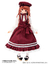 Doll Clothes - Ellen's Closet - PureNeemo M Size Costume - Jumper Skirt Set - 1/6 - Bordeaux (Azone)　