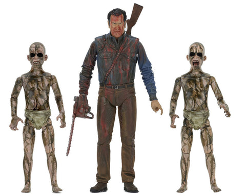 Ash vs Evil Dead - 7 Inch Bloody Ash vs Demon Spawn 3PK