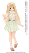 Pure Neemo Wear 1/6 PNM Leather Belt Pleated Mini Skirt Mint (DOLL ACCESSORY)