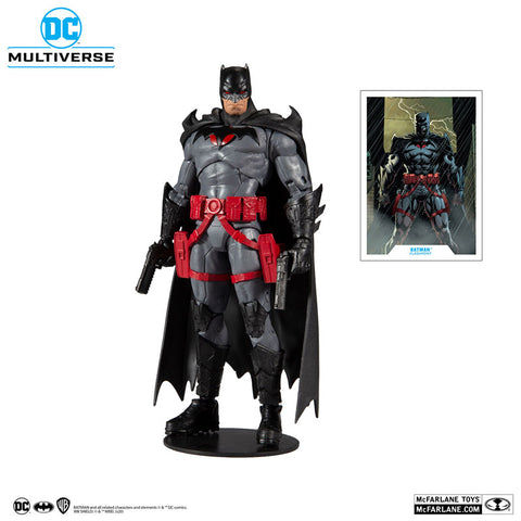"DC Comics" DC Multiverse 7 Inch, Action Figure #035 Batman [Comic/Flashpoint]