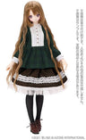 Pure Neemo Wear Komorebi Mori no Oyofukuya-san PNS Hide-n-Seek Tunic Blouse Green Checker (DOLL ACCESSORY)